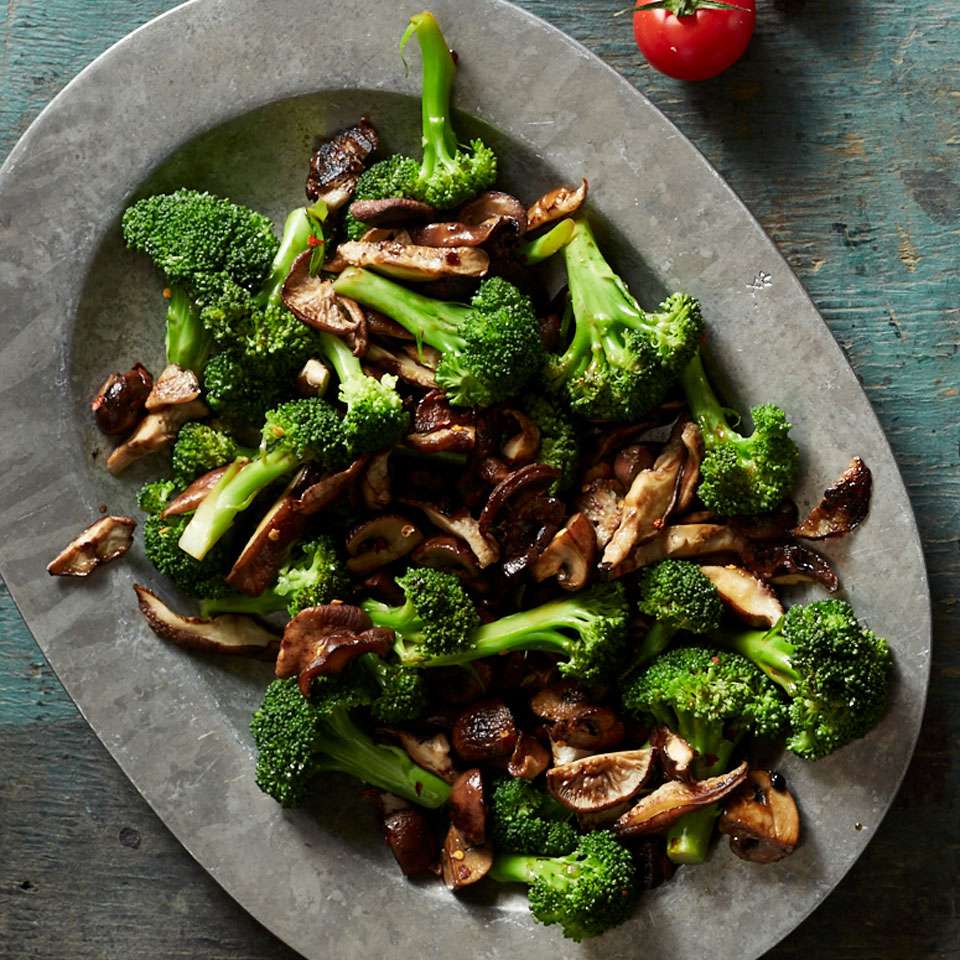Broccoli with Mushroom