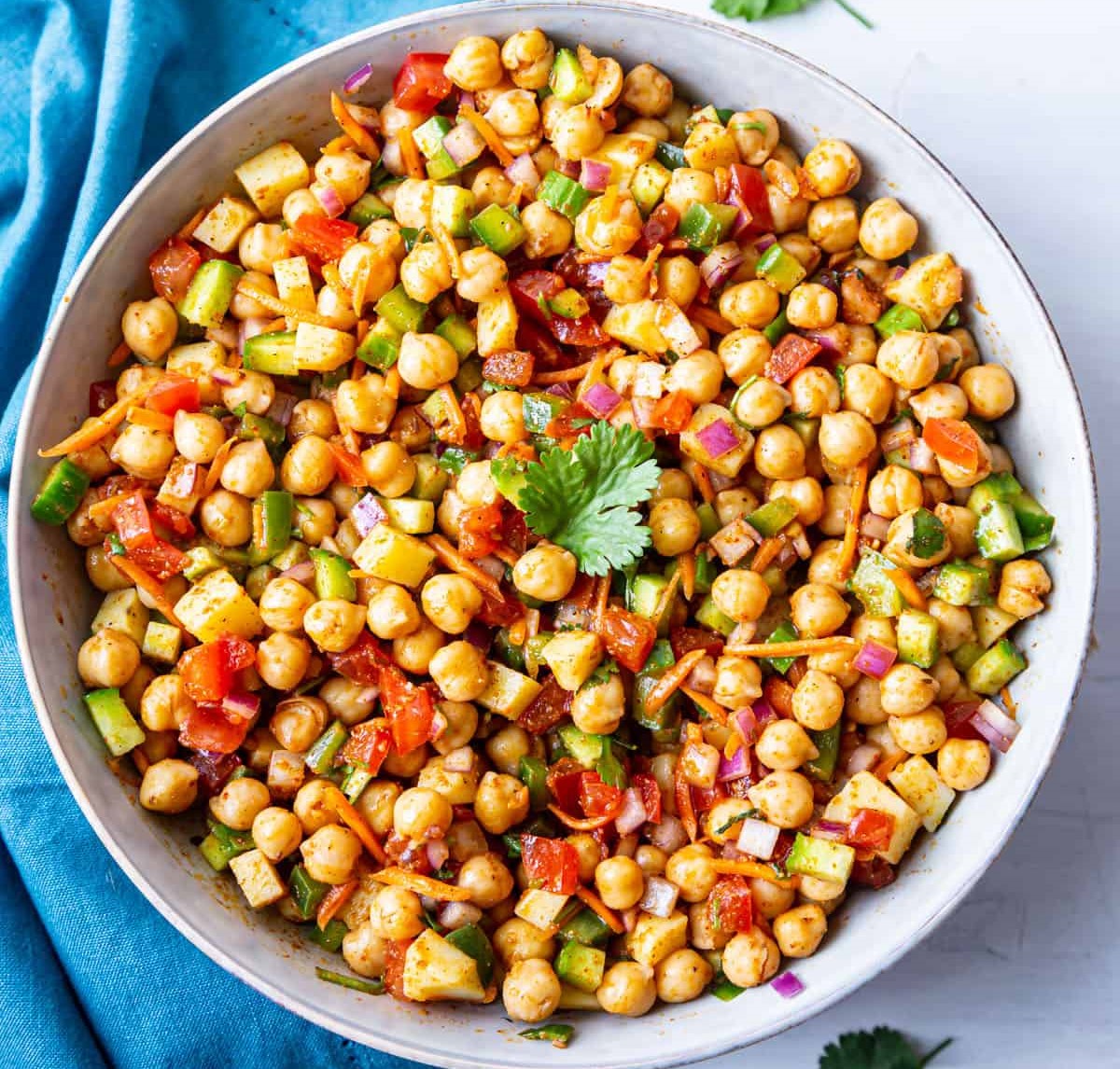 Chana Chaat Salad