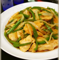 Chicken with Bamboo Shoot Schezuan