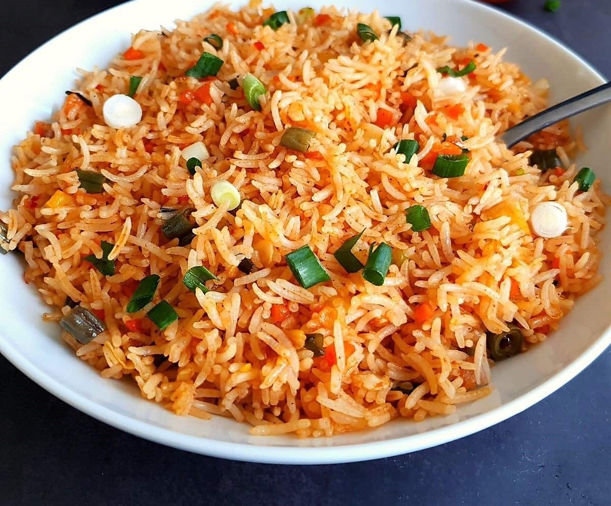 Schezwan Pepper Rice