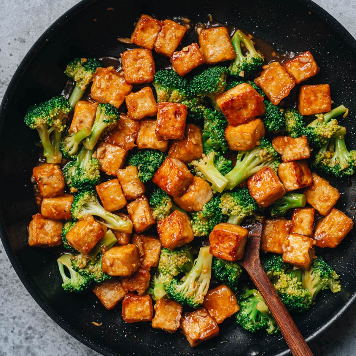 Tofu with Broccoli